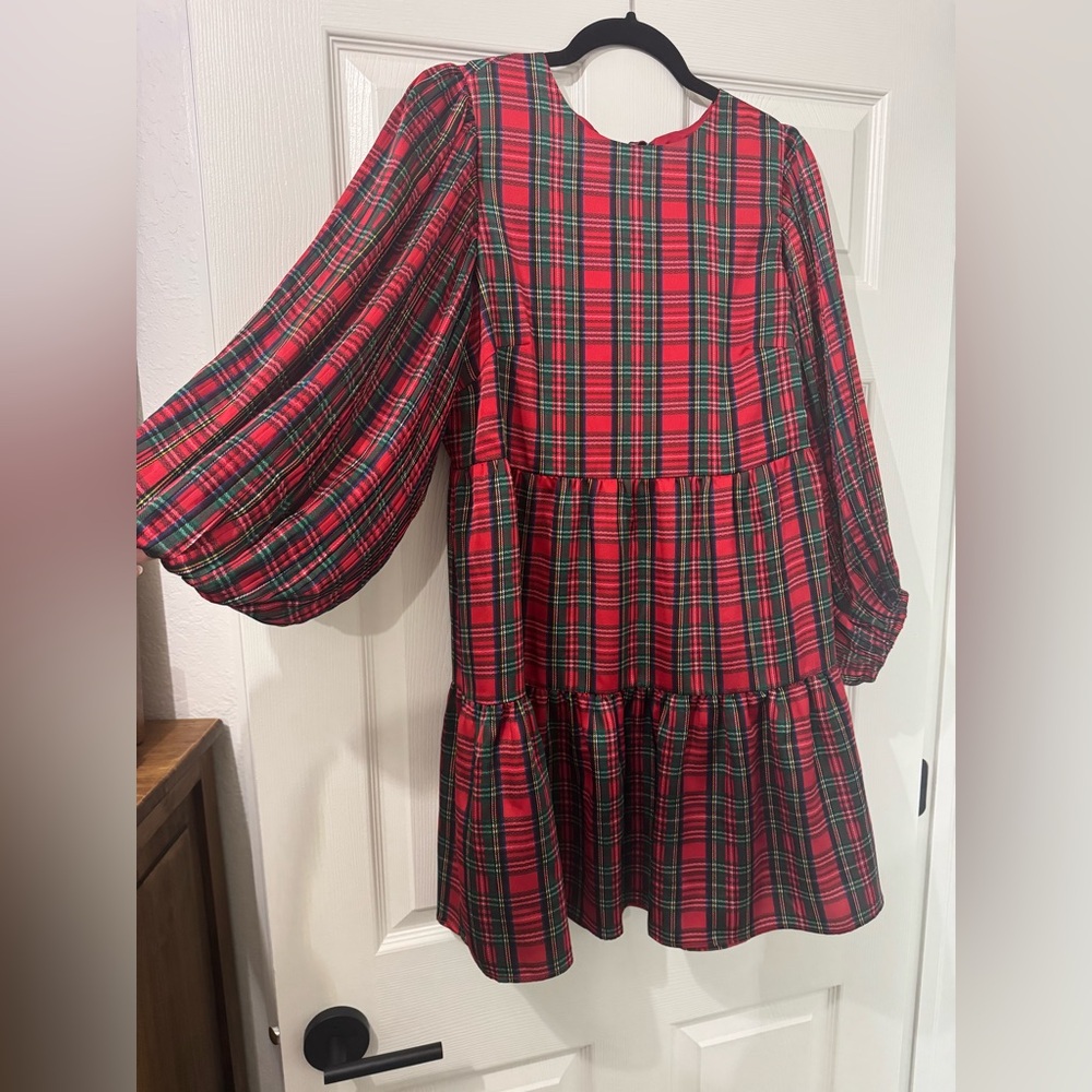 Holiday Plaid Dress